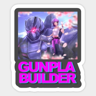 gunpla builder Sticker